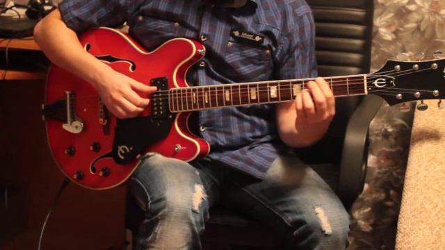 Электрогитара Epiphone EA-250 1974 год смотреть онлайн