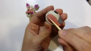 Как слепить Фантайм Фокси Систер Локейшн ФНАФ из пластилина Туториал Funtime Foxy Tutorial