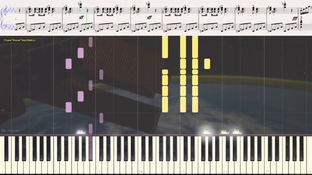 Время, вперёд! - Г. Свиридов (Ноты и Видеоурок для фортепиано, баяна) (piano cover) смотреть онлайн