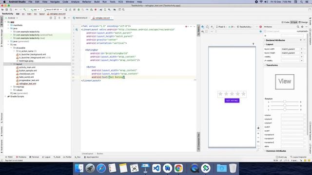 RatingBar in Android (Kotlin) - 017 #RatingBar..#2021 смотреть онлайн