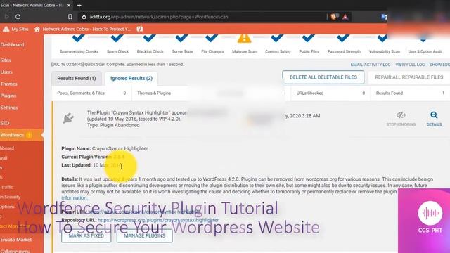 Wordfence Security Plugin Tutorial How To Secure Your Wordpress Website смотреть онлайн