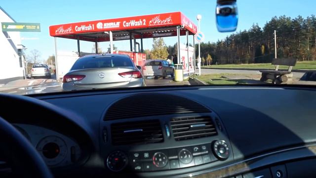 W211 & KTM Вид Осеннего шоссе  - музыка и отличное настроение