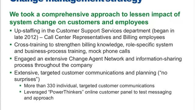 CIS Done Right Alliant Energy’s Implementation Story смотреть онлайн