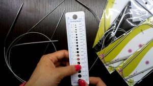 Как узнать номер спиц? #вязальнаялинейка Инструменты вязальщицы