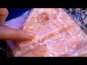 [ASMR] Масляный массаж для развития ушей с полиэтиленовой пленкой (бинауральный, ✔️, ACMP)