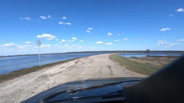 Вид глазами водителя Ловецкие борки Белоомут разлив 1 мая смотреть онлайн
