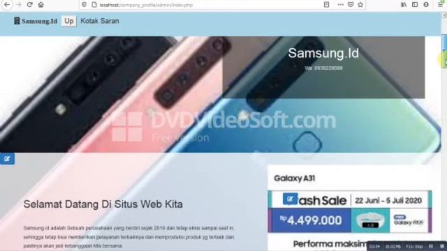 Demo Aplikasi Web Company Profile | Php Mysql смотреть онлайн