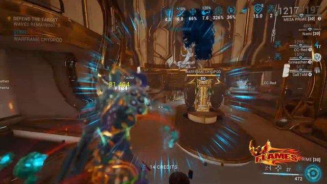 Warframe Steel Path Incursion Belenus (Void) Mission Defense level 130-135 смотреть онлайн