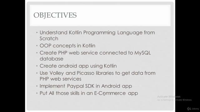 Lesson 1 : Introduction [Build Ecommerce Android App using Kotlin, PHP and Paypal API] смотреть онлайн