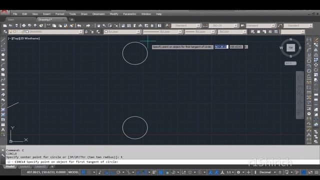 14. CIRCLE COMMAND | HINDI | AUTODESK AUTOCAD смотреть онлайн