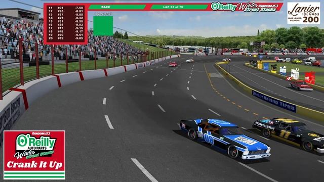 O'Reilly Winter Street Stocks: Race #4 -Lanier Islands 200 (Lanier) (NR2003) смотреть онлайн