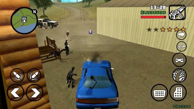 GTA: SA- Busted complitation with 4 star wanted levels only смотреть онлайн