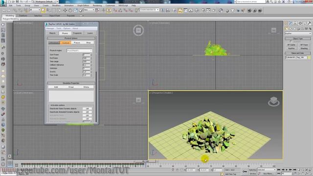 Обзор плагина RayFire в 3Ds Max ( часть 1 ) смотреть онлайн