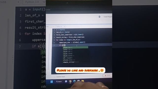 case conversion _3 // coding practice_12// ccbpnxtwave// Nxtwave// Python coding смотреть онлайн