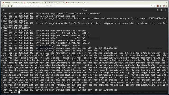 Hands-on demo of Red Hat OpenShift Service on AWS смотреть онлайн