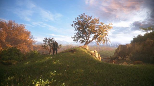 A Plague Tale: Innocence Relax Ambient Game / Birdsong and light music on the hill смотреть онлайн