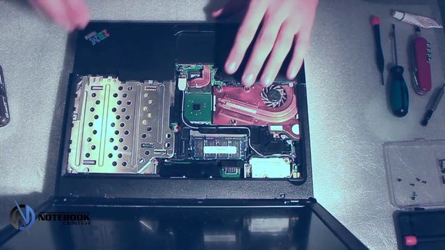 IBM ThinkPad T42 - Disassembly and cleaning смотреть онлайн
