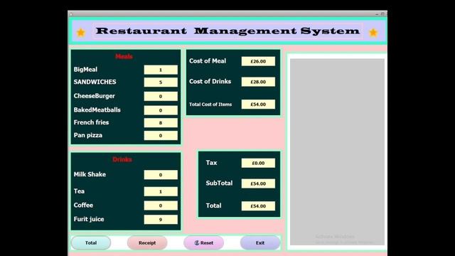 Restaurant Management System | Java NetBeans смотреть онлайн