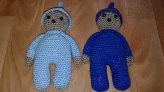 МК ГНОМ крючком. Игрушка амигуруми (часть 2). Вяжем крючком. смотреть онлайн