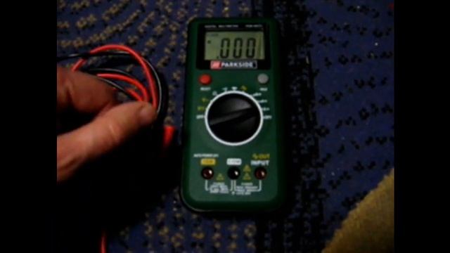 Мультиметр Parkside PDM 300 C3 смотреть онлайн