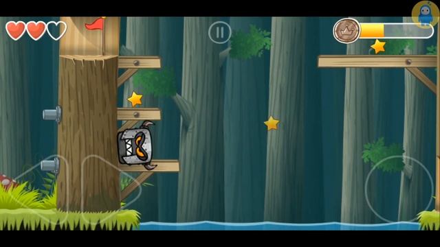 Red Ball 4 - Taran Box Vs Boss 2 Deep Forest in Red Ball 4 Gameplay смотреть онлайн