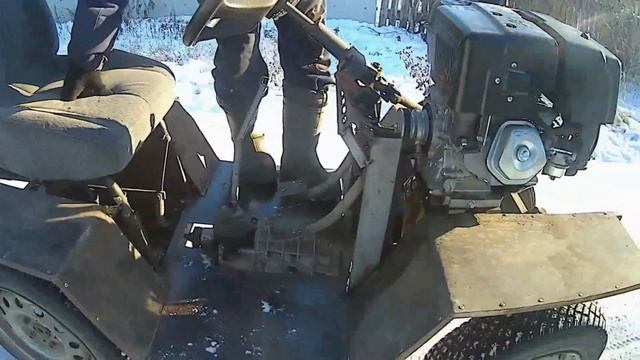 Самодельный минитрактор смотреть онлайн