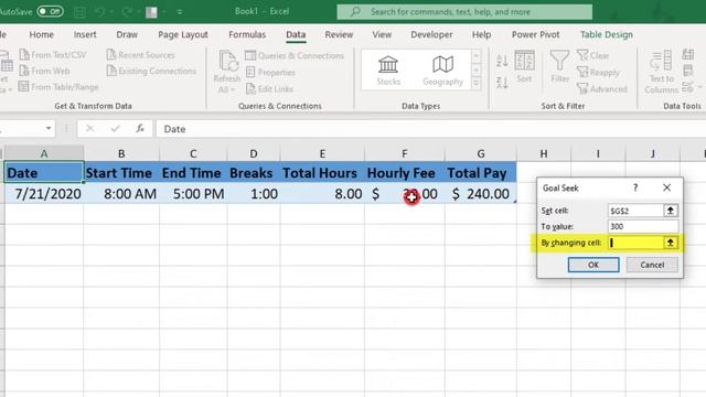 How to Use Goal Seek in Excel - Tutorial смотреть онлайн