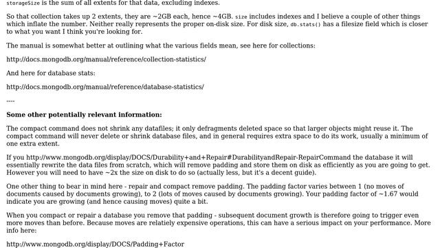 Databases: Mongo Collection `Size` is \*larger\* than `storageSize`? (2 Solutions!!) смотреть онлайн