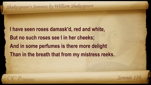 Sonnet 130 by William Shakespeare смотреть онлайн