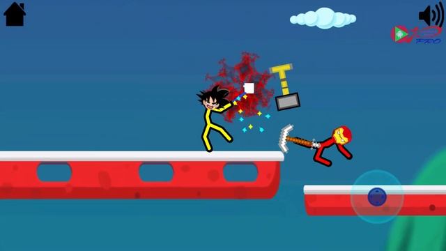 SUPREME DUELIST STICKMAN - Walkthrough Gameplay Part 15 - WEAPON SCEPTER (Stickman Android Game) смотреть онлайн