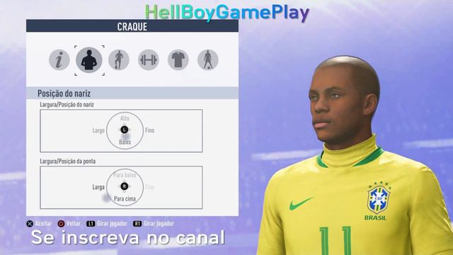 Fifa 19 | Tutorial face Robinho - Santos FC | Pro clubs смотреть онлайн