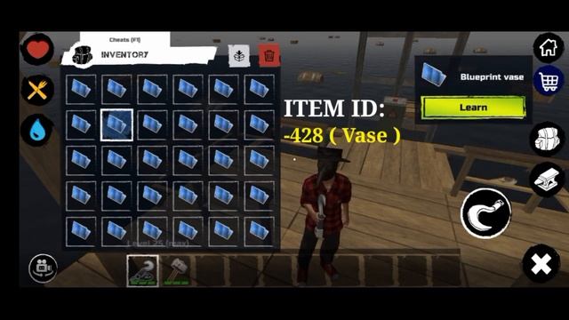 Survival on raft crafting in the ocean cheats mod menu - share list item id part 2 смотреть онлайн