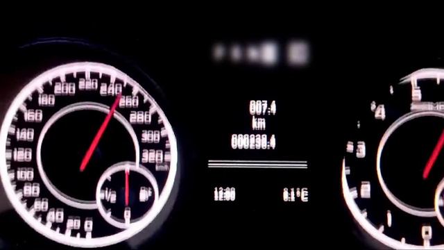 Mercedes Benz SLK 55 AMG Top speed acceleration| 320km смотреть онлайн