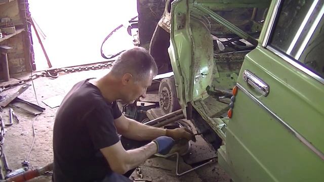 Жигули . ВАЗ 2106 кузовной ремонт . Body repair . смотреть онлайн