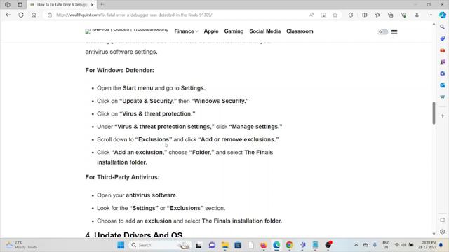 How To Fix Fatal Error A Debugger Was Detected In The Finals смотреть онлайн
