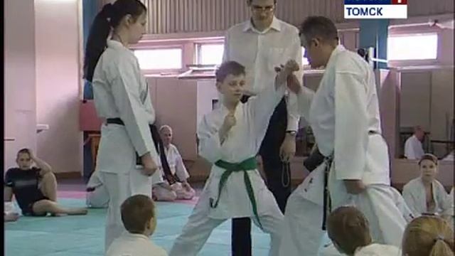 Семинар Пола Коулмана по годзю-рю каратэ в Томске смотреть онлайн