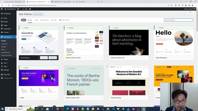 Cách cài theme cho WordPress [100 ngày làm web] смотреть онлайн