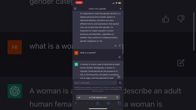 It started off well but just slowly got worse ? #chatgpt #ai #liberal #bot #leftist #xe #fyp смотреть онлайн
