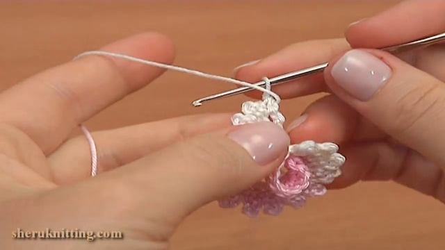 Crochet Spiral EARRINGS смотреть онлайн