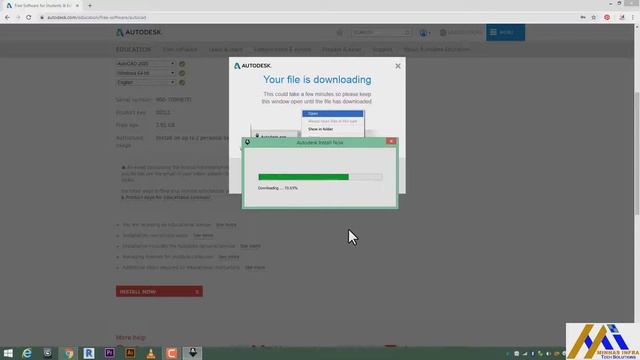 Autodesk AutoCAD 2020 || Download Install & activation || 3 years free Educational License смотреть онлайн