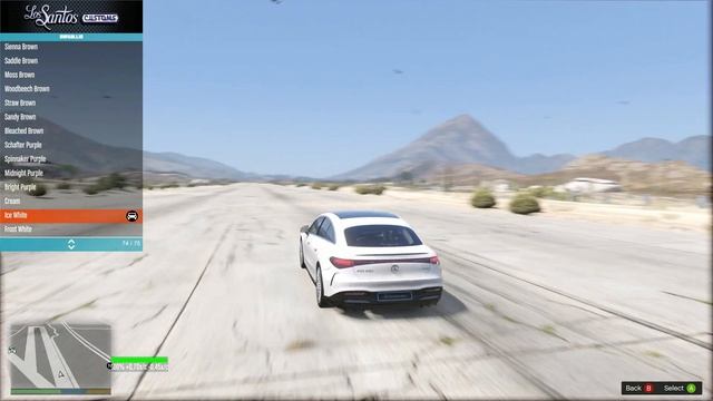 Mercedes Benz EQS | Customization | Review | GTA 5 смотреть онлайн