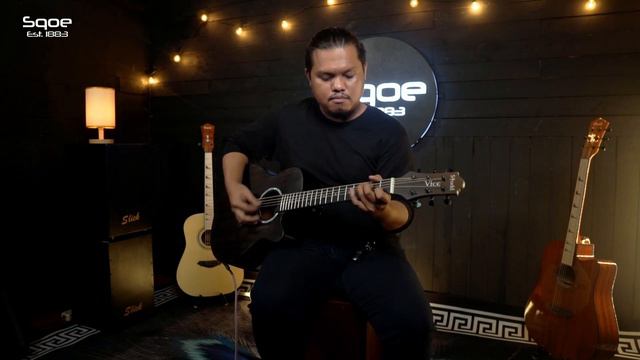 Stadd Vice 36" traveler acoustic guitar w/ pickup and tuner смотреть онлайн