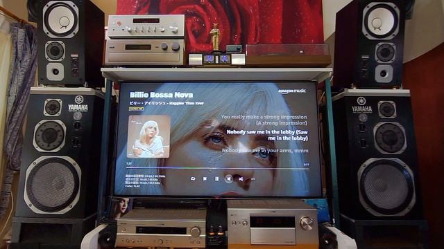 【YAMAHA NS-1000M で聴くBillie Eilish】 Billie Bossa Nova смотреть онлайн