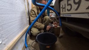 Не греет печка. Пробуем прочистить не снимая. УАЗ Патриот