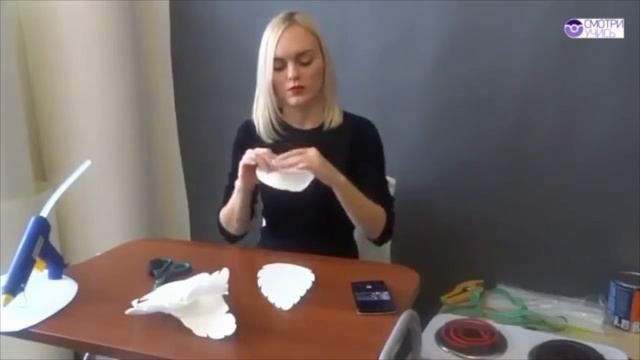 Как сделать розу из изолона. Пошаговая инструкция смотреть онлайн
