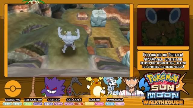 Pokémon Sun and Moon Walkthrough - Part 21: FOURTH/FINAL ISLAND KAHUNA HAPU AND VAST PONI CANYON! смотреть онлайн