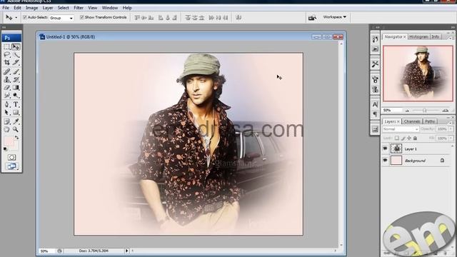 Adobe Photoshop Tutorial in Urdu ( Picture Effect ) смотреть онлайн