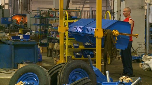Как производится техника АЛМАЗ: Рубцовский завод запасных частей смотреть онлайн
