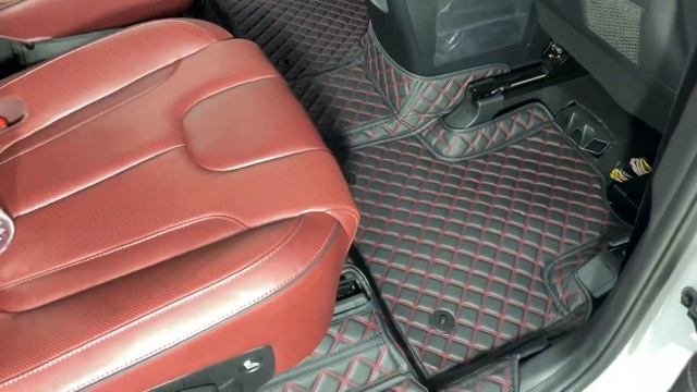 3D коврики из экокожи на Hyundai Palisade #Hyundai #Palisade #HyundaiPalisade #3дковрики #3dковрики