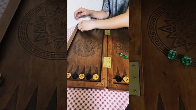 Нарды ручной работы! Всё из дерева смотреть онлайн
